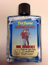 PERFUME ESPIRITUAL MÍSTICO 1 FL OZ SIN ARRESTO/CONTRA LA LEY (CONTRA LA LEY)