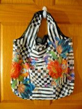 MACKENZIE CHILDS MERCADO DE FLORES CORTESANO PARA IR AL TOTE
