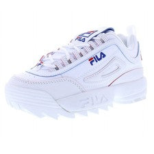 Big Kids Fila Disruptor II Celebraciones Blanco Noche Azul Hiper Rojo 3XM01817 125