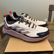 Adidas Terrex Anylander Rain.RDY Zapatos de Senderismo Masilla Malva Para Mujer Talla 10...X1