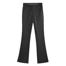 Hombres Campana Llamaradas Estilo Acampanado Pantalones de Vestido Informales Bootcut Pantalones Elastizados