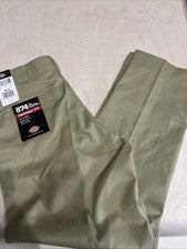 Pantalones Dickies Occupational Wear para hombre, 4 bolsillos para uso general, ajuste original
