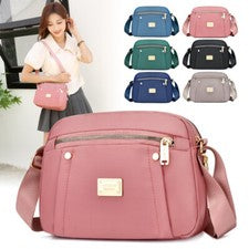 Bolso Bandolera Mensajero Impermeable Damas Bolso de Mano Grande Hombro Mujeres Cartera
