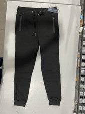 PANTALONES DEPORTIVOS JOGGER NEGROS - PURE CHAMP POLAR PARA HOMBRE, TALLA M