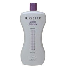 Champú Biosilk Color Therapy 34 fl oz cabello tratado con color sin sulfato y parabenos