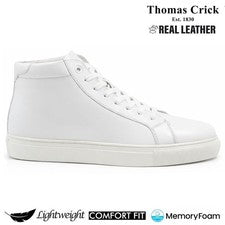 BOTAS DEPORTIVAS INFORMALES AL TOBILLO DE CUERO CON ESPUMA VISCOELÁSTICA PARA HOMBRES ZAPATILLAS ZAPATOS TALLA