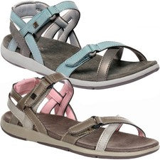 Sandalias chanclas de verano ajustables con tiras de Santa Cruz Regatta para mujer