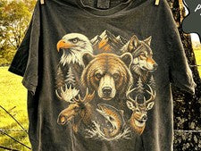 Camiseta cómoda estilo vintage