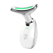 LUNA EMS TERAPIA DE LUZ ROJA LIFTING FACIAL CUELLO REMOVEDOR DE ARRUGAS MASAJEADOR DE APRIETE