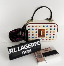 Bandolera Karl Lagerfeld Paris Simone, BLANCA MULTI