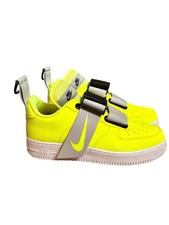 Nike Air Force 1 Low Utility Volt amarillo neón para hombre talla 8 con caja