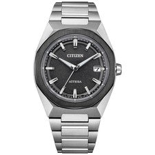 Reloj de pulsera Citizen CB3044-55E Atessa con bisel octagonal Eco Drive...