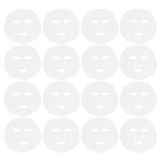 Hojas de mascarilla facial de gasa reutilizables hidratación cómoda para el cuidado de la piel 50 piezas