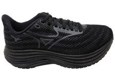 Mizuno Mens Wave Rider 29 Running Shoes Estate Black Iron Gate