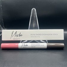 Sombra de ojos Mischo Beauty doble extremo palo The Gift mate brillo tamaño completo