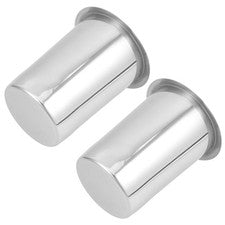 Soporte para utensilios 2 piezas: cilindro de cubiertos, utensilio de acero inoxidable de 5,5 X 4,5"