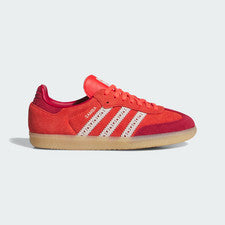 Adidas Originales Samba OG Zapatillas de Cuero para Niños - Rojo/Blanco/Rojo Victoria del Equipo