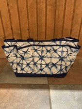 Bolso/bolso de jardinero experto diseños azules y blancos