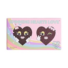 KimChiChic Beauty Spinning Hearts Duo Sombra de Ojos, Mate, Brillo, Drama Medianoche