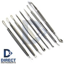 Extractores de espinillas Comedone Zit pin de aguja removedor de manchas de espinillas de acné popper