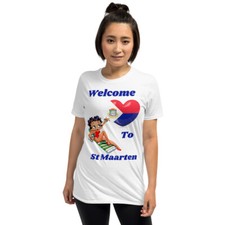 Short-Sleeve Unisex T-Shirt St maarten vacation style