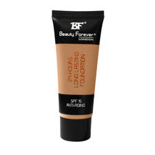 Base de maquillaje BF Beauty Forever 24 horas de larga duración disponible en 11 tonos