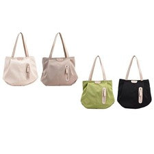 Bolso bandolera mujer, bolso de lona, ligero, con cremallera, verano