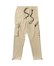 Pantalones cargo Reason para hombre 38x32 (2X) crema utilidad tecnología elástica cintura elástica