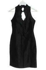 Vestido lápiz negro línea H talla 38