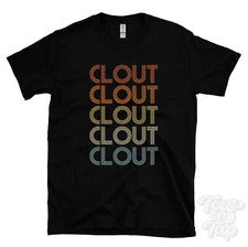 CAMISETA ESTILO RETRO REPETIDO CLOUT Hombre y Mujer Novedad Genial Nombre Regalo