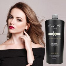 Kerastase Chronologiste 1000 ml Champú Renovación Nutritivo Profundo Set Cuidado del Cabello EE. UU.