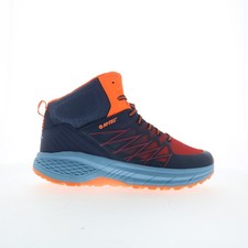 Botas de senderismo sintéticas rojas Hi-Tec Demolisher Mid CH80046M-DRO para hombre