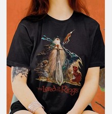 Camiseta clásica unisex de regalo de fantasía vintage de la película Gandalf de El Señor de los Anillos 1978