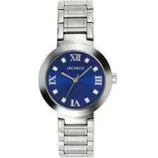OROLOGIO DONNA INDICI DIAMANTI JACK&CO E NUMERI ROMANI MADE IN ITALY CASSA 32mm