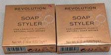 Lote de 2-Jabón para Cejas Beauty Makeup Revolution Styler Transparente