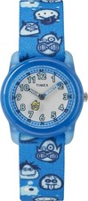 Timex Reloj Infantil Analógico Cuarzo Azul con Correa Nylon Monstruos TW7C25700