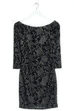 Vestido lápiz ORSAY elegante clásico negro talla 36 poliéster