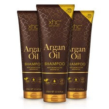 3x Champú nutritivo para cabello con aceite de argán Xpel 300 ml