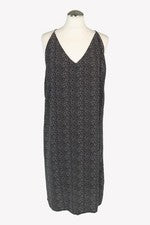 Vestido de mujer Won Hundred talla 38 negro / blanco NUEVO vestido de viscosa vestido de tirantes