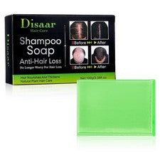 DISAAR Beauty Champú Jabón Anti Pérdida de Cabello Reparación Aceite de Semilla de Uva Cuidado del Cabello 100g