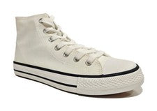 Botas de béisbol Livesey Hi Top Damas Botas de entrenamiento Hi Top Talla 3 4 5 6 7 8 blancas