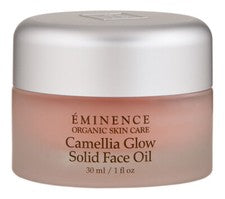 Aceite facial sólido Eminence Camellia Glow 1 oz. Tratamiento de la piel