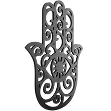 Arte de pared decoración del mal de ojo decoraciones Hamsa para el hogar mano grande