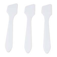 3x Crema Facial Mascarilla Espátula Set Profesional Belleza Cuidado de la Piel Plástico Cosme NUEVO