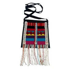Bolso De Hombro Tribal Tailandés Colorido Hmong Para Festival De Viaje - S