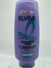 Acondicionador hidratante para cabello L'Oreal Paris Elvive Hyaluron regordete 12,6 fl oz