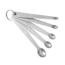 Juego de 5 cucharas medidoras de pizca con medición hornear cuchara medidora cuchara medidora cucharada de medición