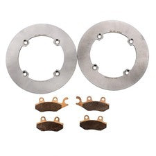 2013 Can-Am Maverick 1000R 4x4 Front MudRat Brake Rotors & Brake Pads