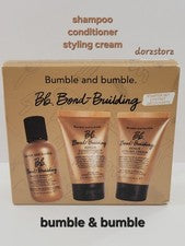 BUMBLE AND BUMBLE • Juego de inicio Bond Building • Cuidado del cabello de 3 piezas • Nuevo en caja