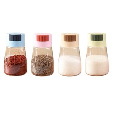 Control de cantidades Botella de especias con material plástico resistente para cocina